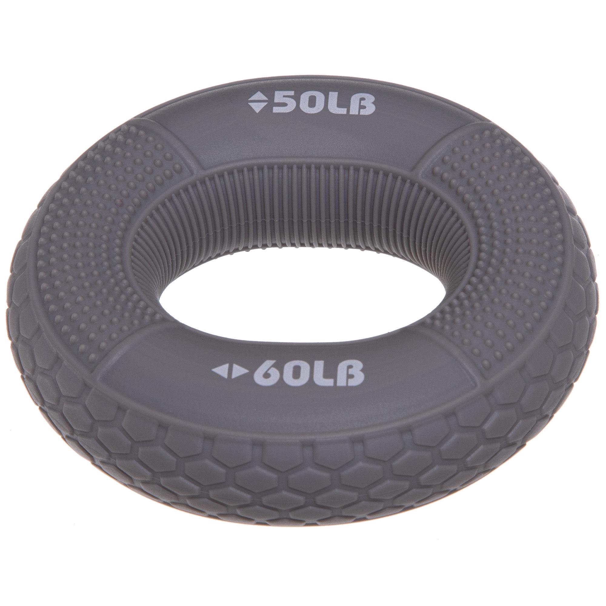 Эспандер кистевой Jello Кольцо нагрузка 9-32 кг Серый (FI-3815) - фото 1 Эспандер кистевой Jello Кольцо нагрузка 9-32 кг Серый (FI-3815) - фото 1