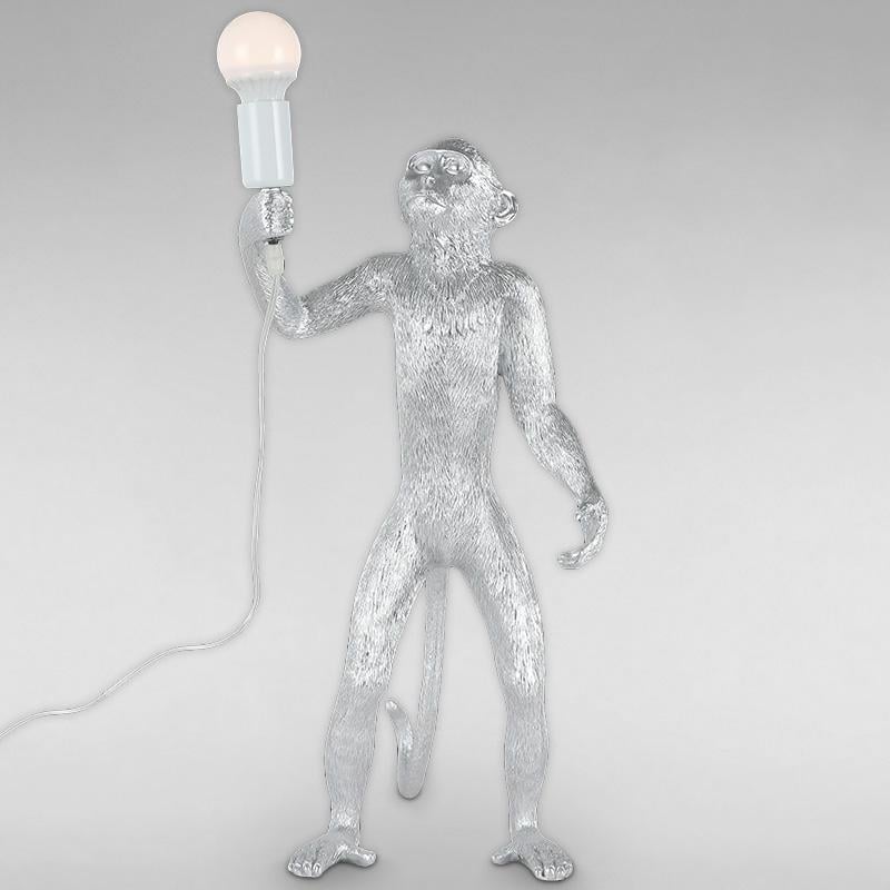 Настольная лампа декоративная LS-18082C Серебро