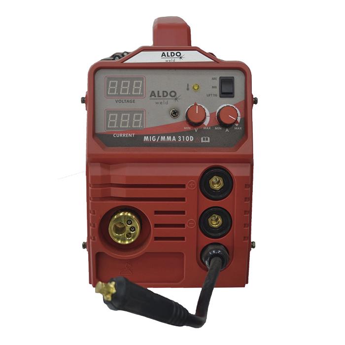 Зварювальний інверторний напівавтомат Aldo MIG/MMA/TIG-310D зварювальний дріт 5,0 кг (001804) - фото 3