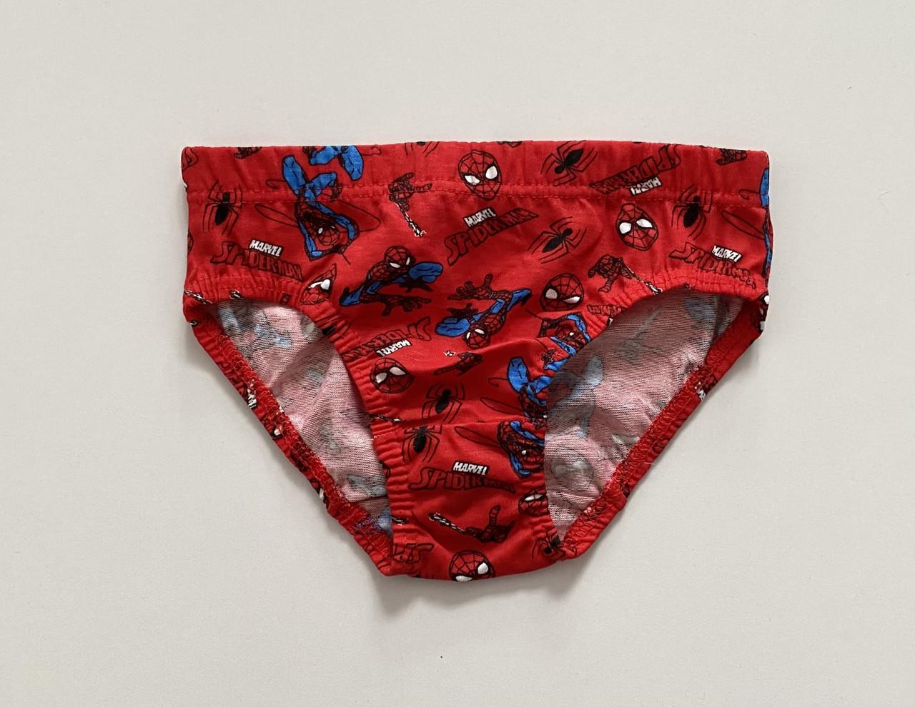 Труси-плавки на хлопчика з принтом Marvel Людина павук Primark 110 см на 4-5 років Червоний (2595561105)