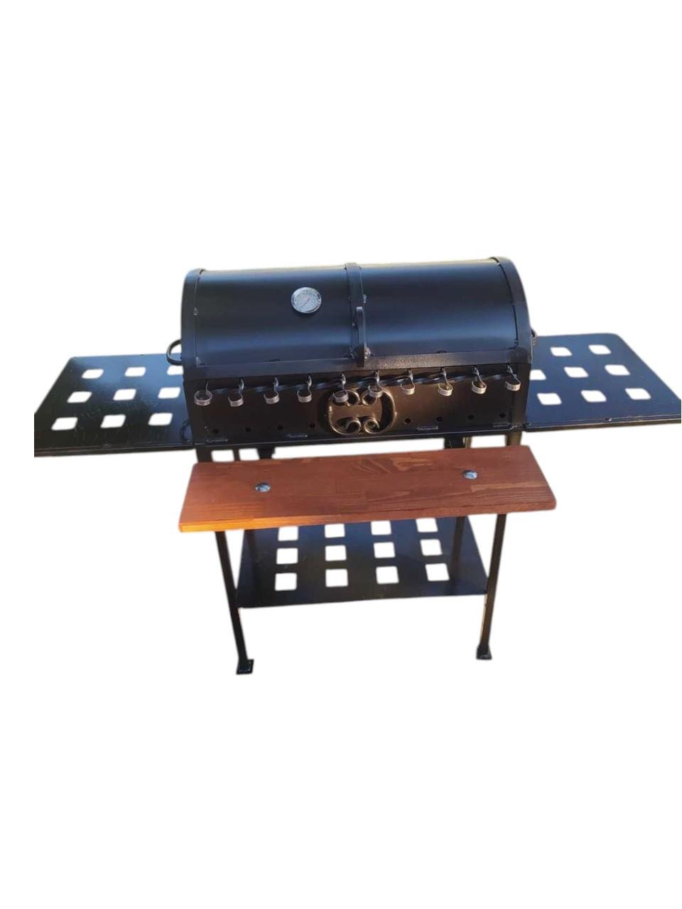 Гриль-мангал із кришкою зі сталі 60 см 4 мм (1897245038)