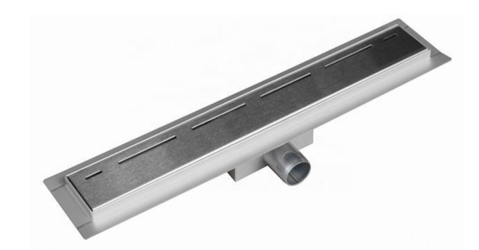 Трап душовий підлоговий з нержавіючої сталі FALA Line 600х70 мм (75448)