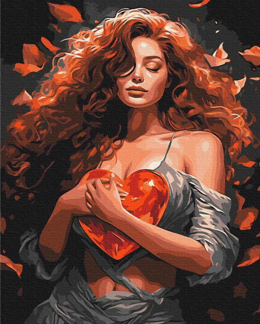 Картина по номерам Brushme Премиум Хранительница любви 40x50 см (PBS53883)