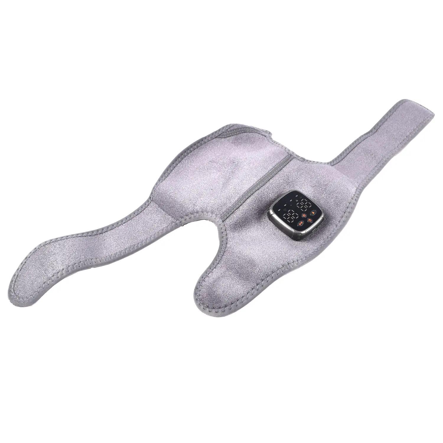 Бандаж-массажер Leg Massager с подогревом для колена (1010273-Gray) - фото 4