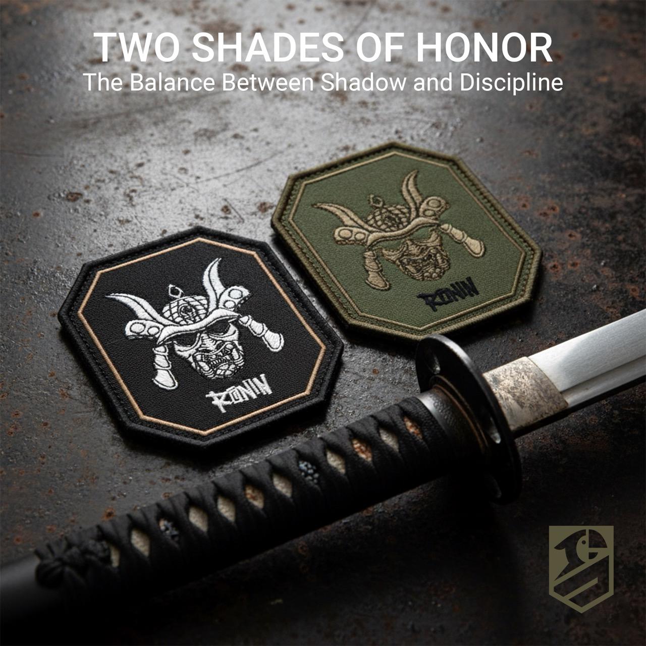 Набор шеврон на липучке Японский Самурай Ronin 8,5х7,5 см 2 шт. (2067166468) - фото 10 Набор шеврон на липучке Японский Самурай Ronin 8,5х7,5 см 2 шт. (2067166468) - фото 10