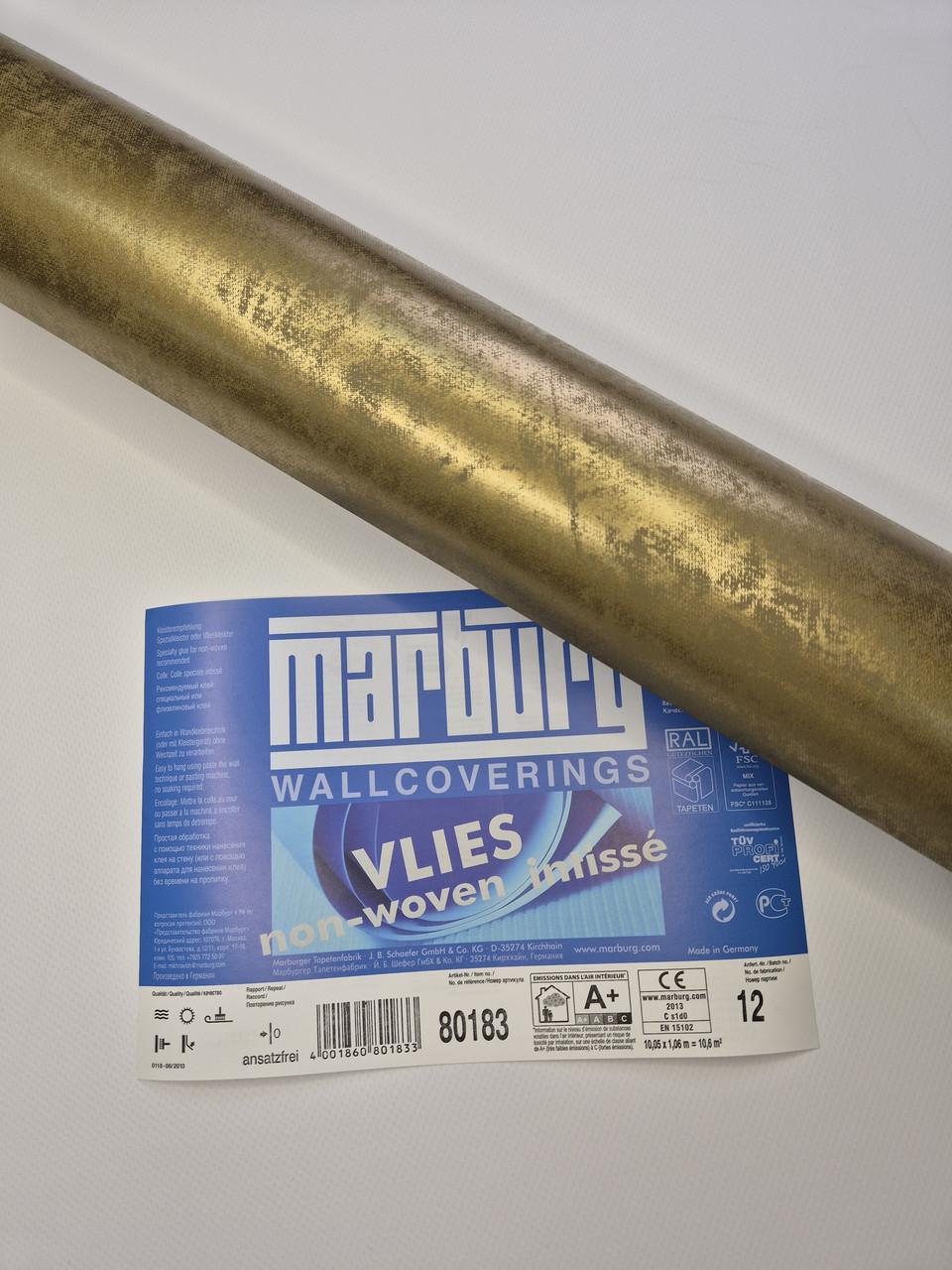 Шпалери вінілові Marburg 10,05x1,06 м Золотистий (80183) - фото 6 Шпалери вінілові Marburg 10,05x1,06 м Золотистий (80183) - фото 6