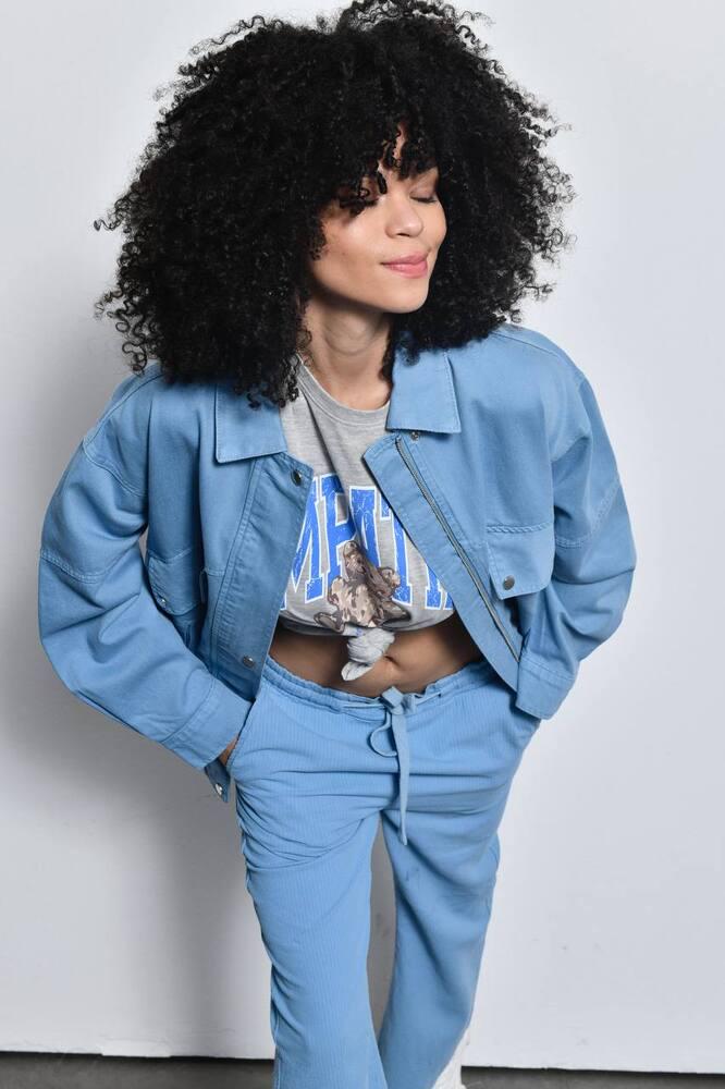 Пиджак Veto Jeans VT2458x50 женский М Синий (187992) - фото 4 Пиджак Veto Jeans VT2458x50 женский М Синий (187992) - фото 4