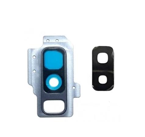 Стекло на камеру для телефона Samsung G965 Galaxy S9 Plus with frame Coral Blue (10289097)