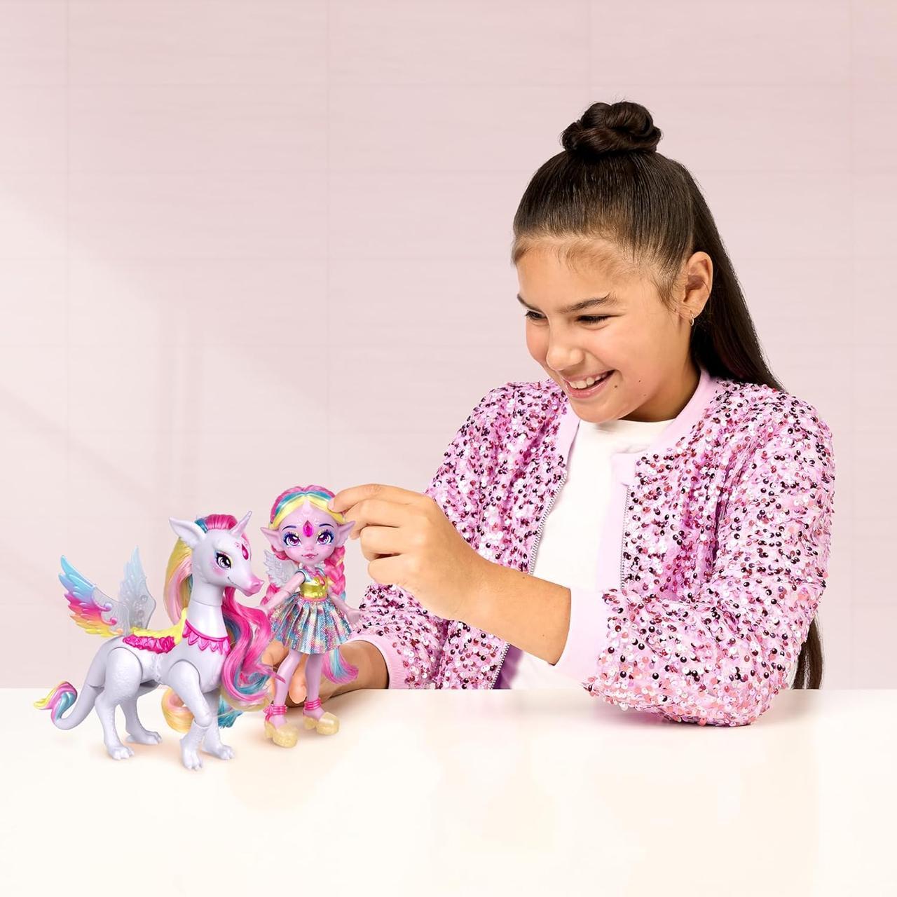 Лялька Magic Mixies Shimmerverse Series Create&Mix Potion to Reveal Unia The Unicorn Фея Унія з єдинорогом (14913) - фото 7 Лялька Magic Mixies Shimmerverse Series Create&Mix Potion to Reveal Unia The Unicorn Фея Унія з єдинорогом (14913) - фото 7