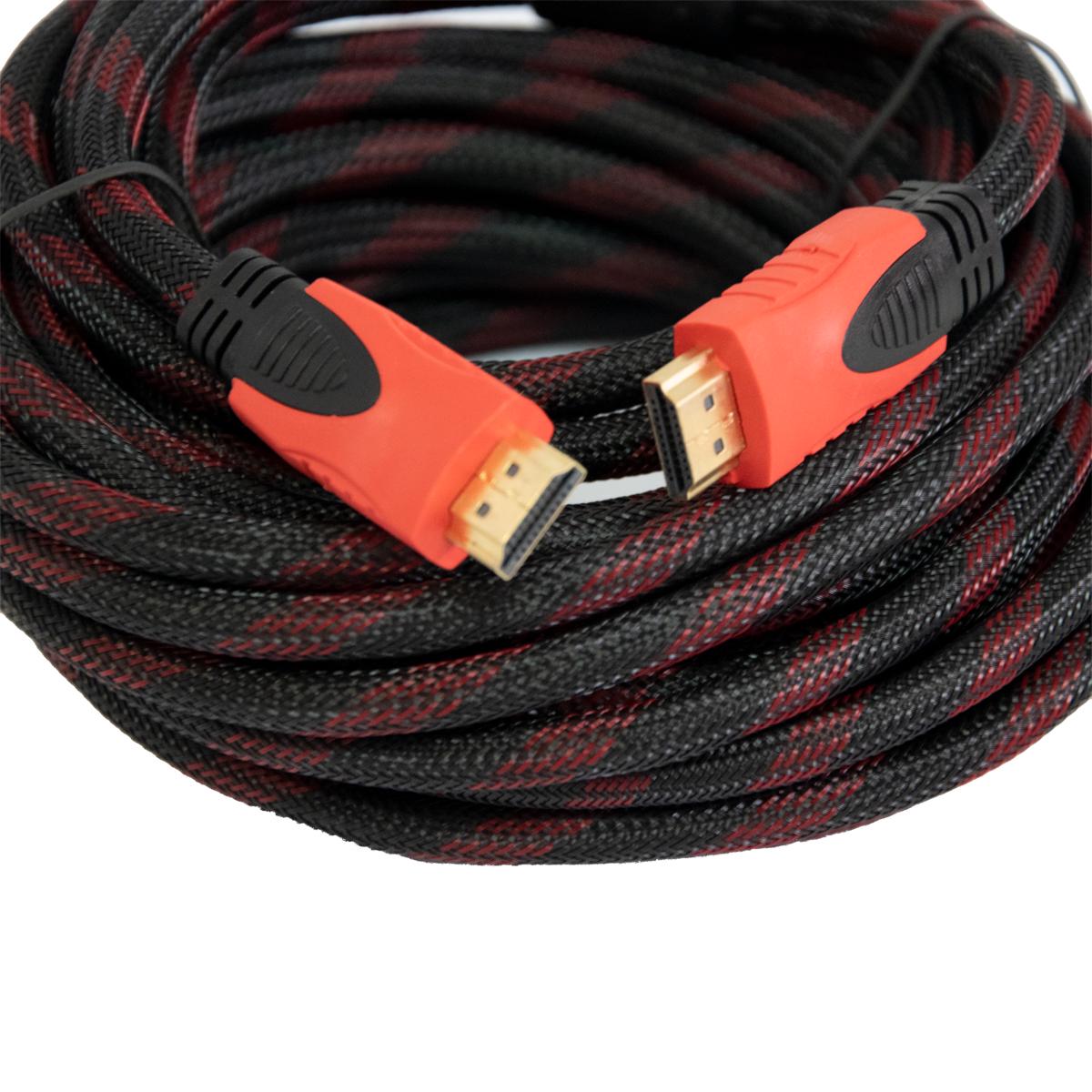 Кабель-удлинитель HDMI-HDMI 10 м (1009529-Black) - фото 4