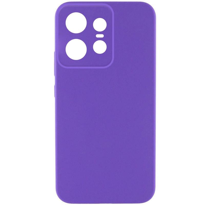 Противоударный чехол Silicone Cover Lakshmi Full Camera (AAA) для Motorola Edge 50 Pro  Фиолетовый / Amethyst