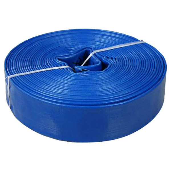 Пожежний рукав для дренажно-фекального насоса 50 мм 100 м Синій