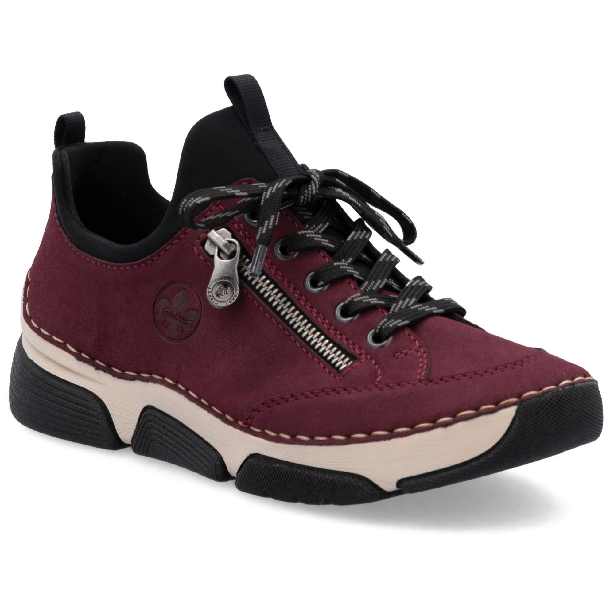 Кросівки жіночі осінні RIEKER р. 38 Бордовий (035607-38) Кросівки жіночі осінні RIEKER р. 38 Бордовий (035607-38)