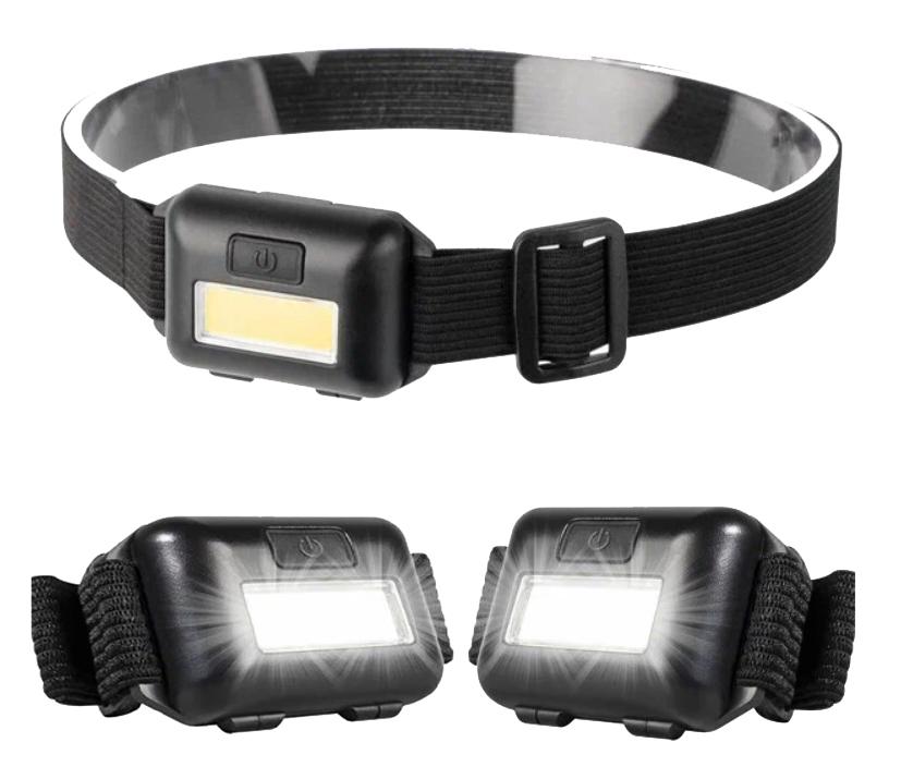 Фонарик налобный Headlamp 10 W COB (86-26828) - фото 4