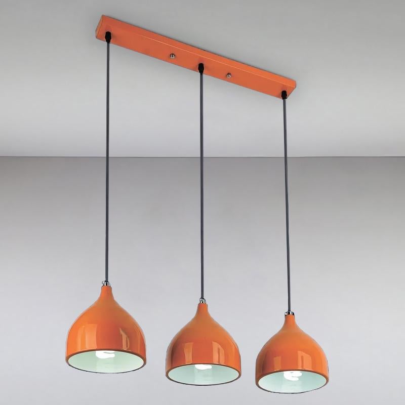 Люстра подвесная Light House LS-10814-3 Оранжевый