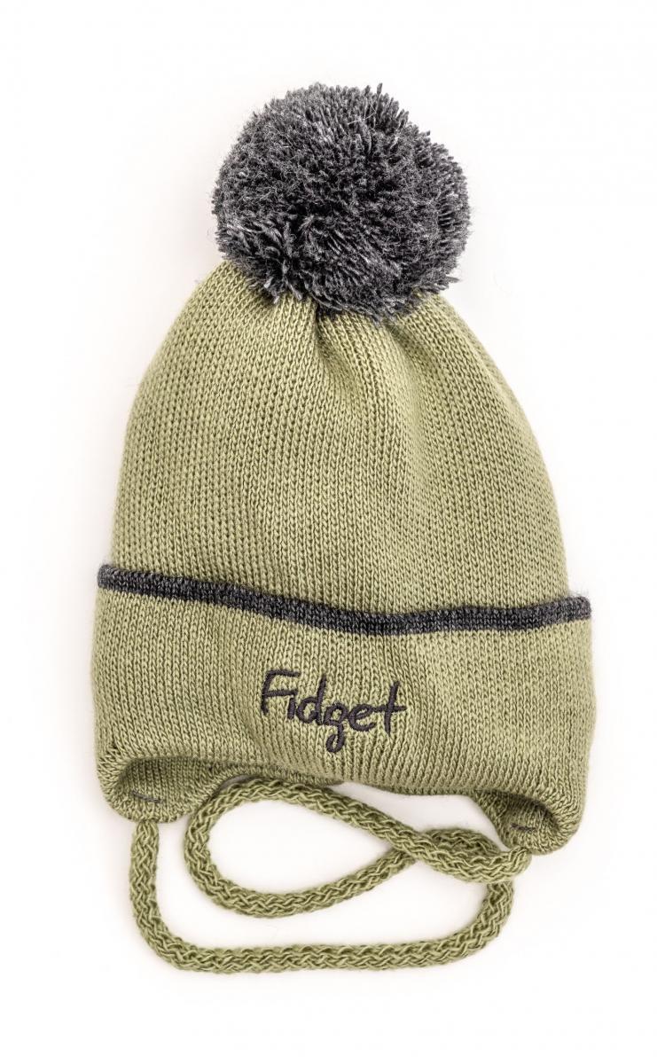 Шапка детская зимняя Alex Малыш 42-46 см Оливковый