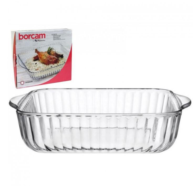 Форма для запікання скляна Pasabahce Borcam 32х28 см (ed77ddaf)