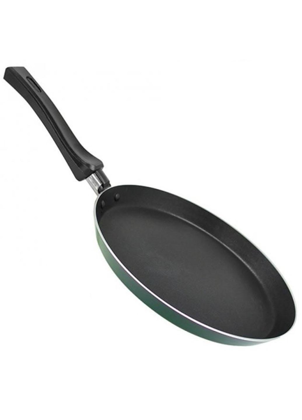 Сковорода блинная Stenson MH-0337 с антипригарным покрытием 22 см Черный (MH0337S)