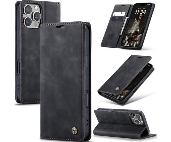 Чехол - книжка CaseMe для iPhone 16 Pro Max Черный