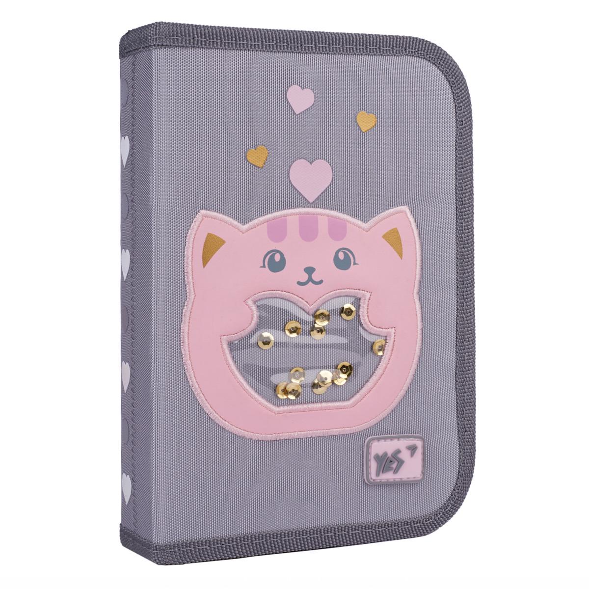 Пенал-книжка твердий одинарний YES With Love HP-03 з клапаном (533659)