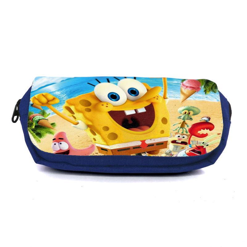 Пенал школьный Спанч Боб SpongeBob SPB-0012 Синий (1479353928)