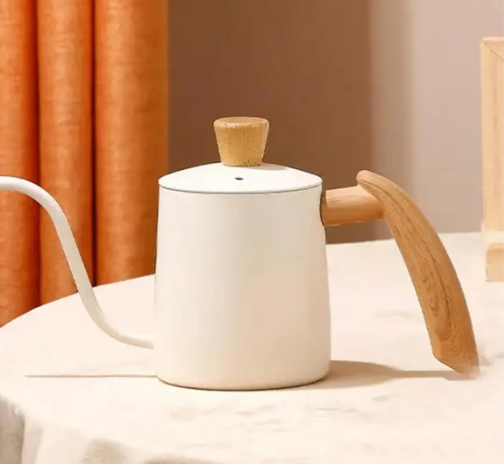 Заварник Bohmann с длинным узким носиком для дрип-кофе 600 мл Белый (97600 W) - фото 6 Заварник Bohmann с длинным узким носиком для дрип-кофе 600 мл Белый (97600 W) - фото 6