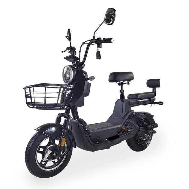 Электроскутер двухместный Crosser CR2 800W 60V 24ah Черный