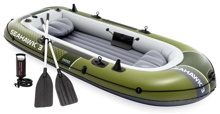 Надувная лодка Intex Seahawk 3 Set 295х137 см (32097791)