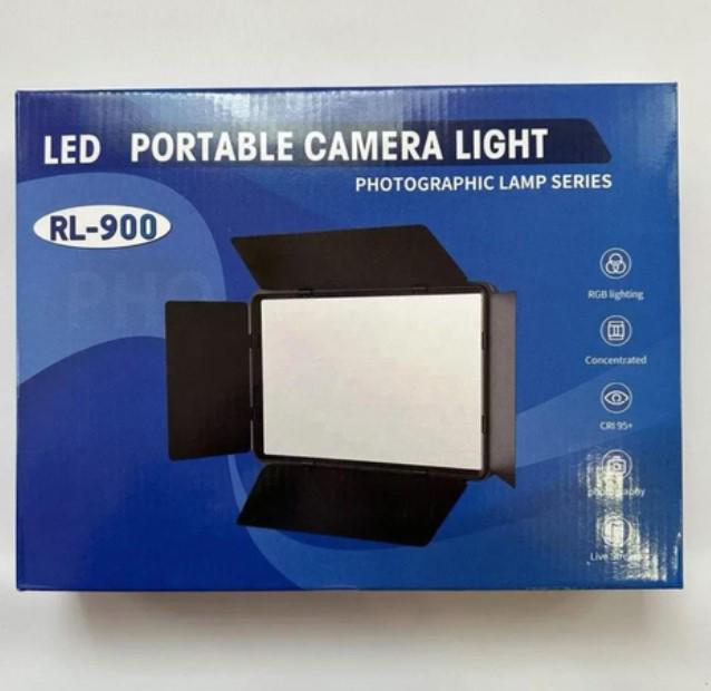 Лампа-панель світлодіодна для фото та відео Camera Light RL-900 та штатив з пультом 3000-6500K 23х16 см (533-1) - фото 5