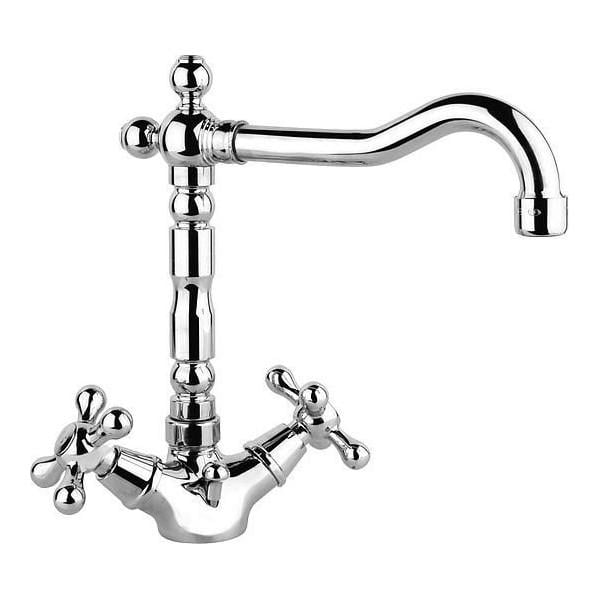 Смеситель для умывальника Santan MARGOT 26CR0625 с донным клапаном (110722)