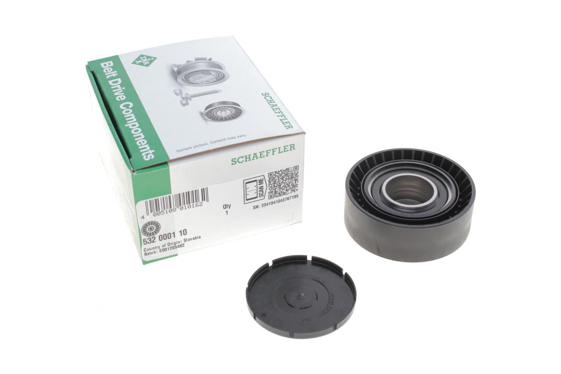 Ролик генератора INA BMW/VW паразитный 70x24,5х10 мм M43/M44/M52/M54 (532 0001 10 INA)