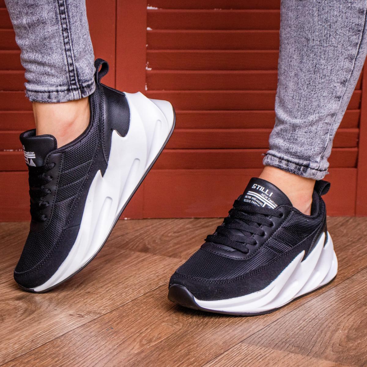 Кроссовки женские Fashion р. 38 24,5 см Черный (1491)