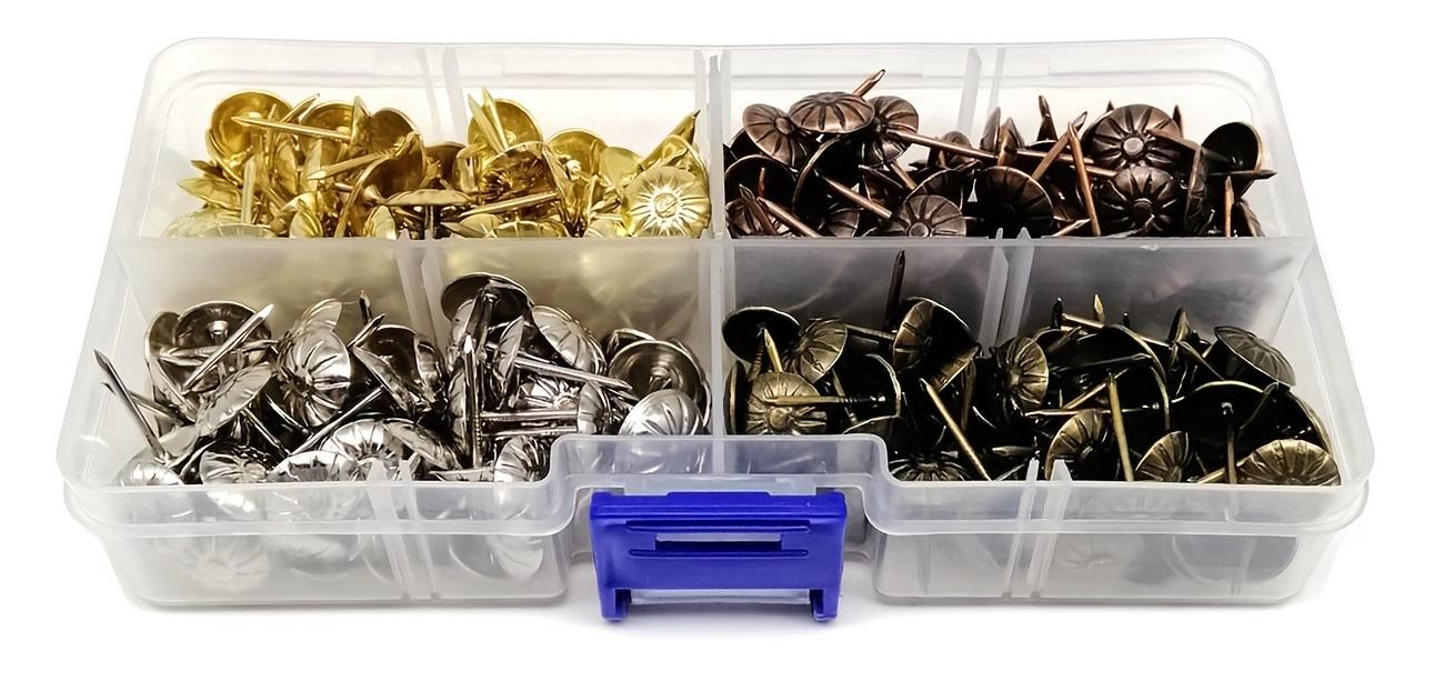 Гвозди декоративные для обивки мебели 300 шт. (SP-25300) Гвозди декоративные для обивки мебели 300 шт. (SP-25300)