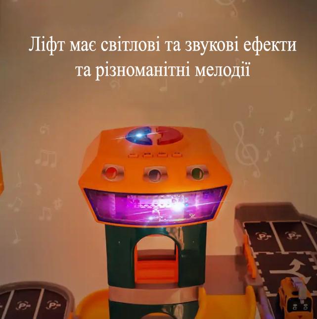 Парковка Tangotoys Pheoni Parking Lot с автоматическим лифтом 4 этажа - фото 4