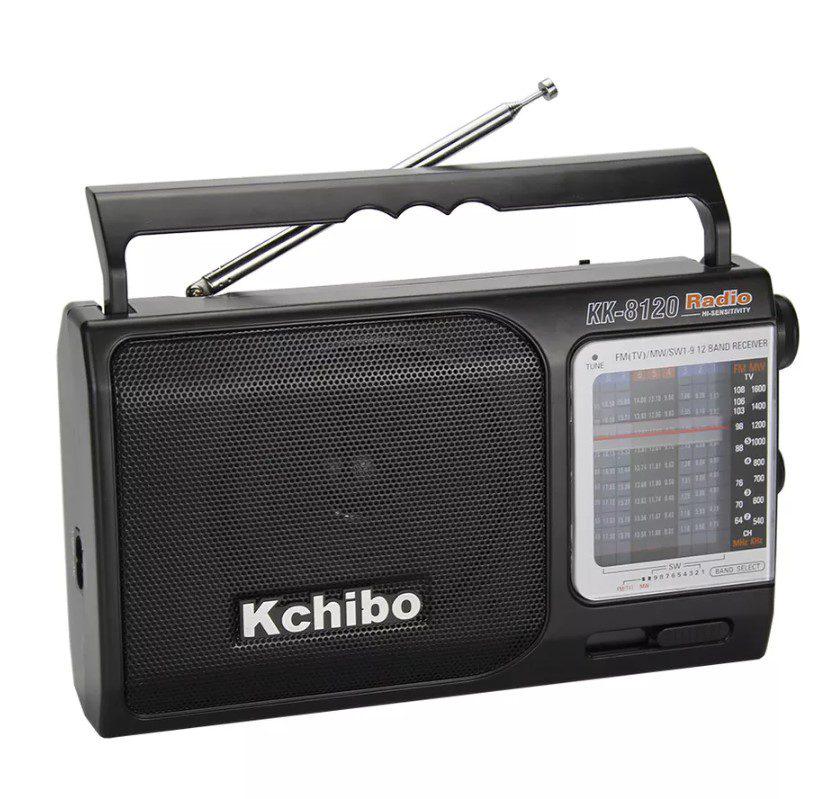 Радіоприймач VOLTRONIC Kchibo KK8120 FM/AM/SW TFcard USB батарейки