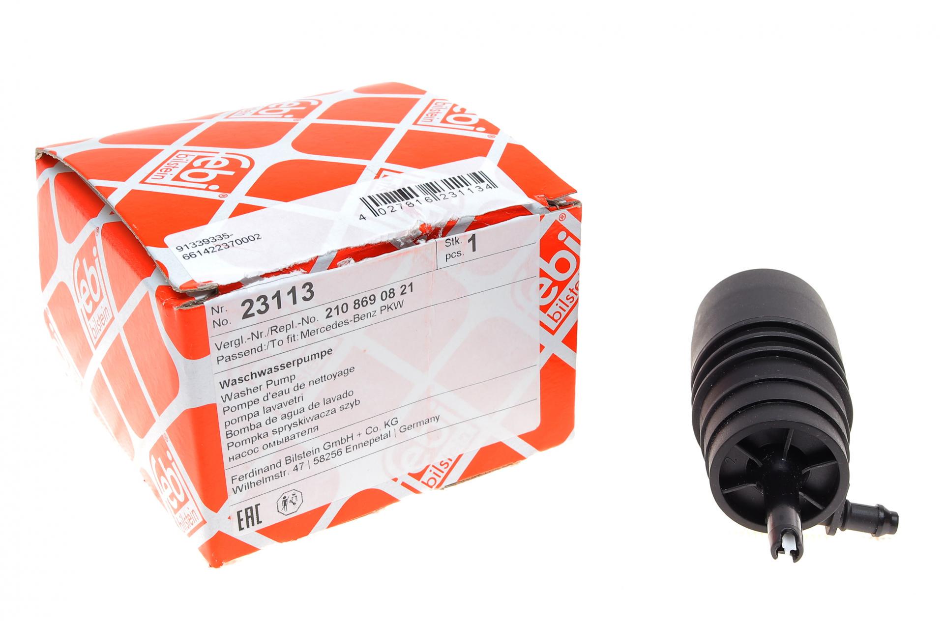 Моторчик бачка омывателя Mercedes Sprinter 906 06- (23113)