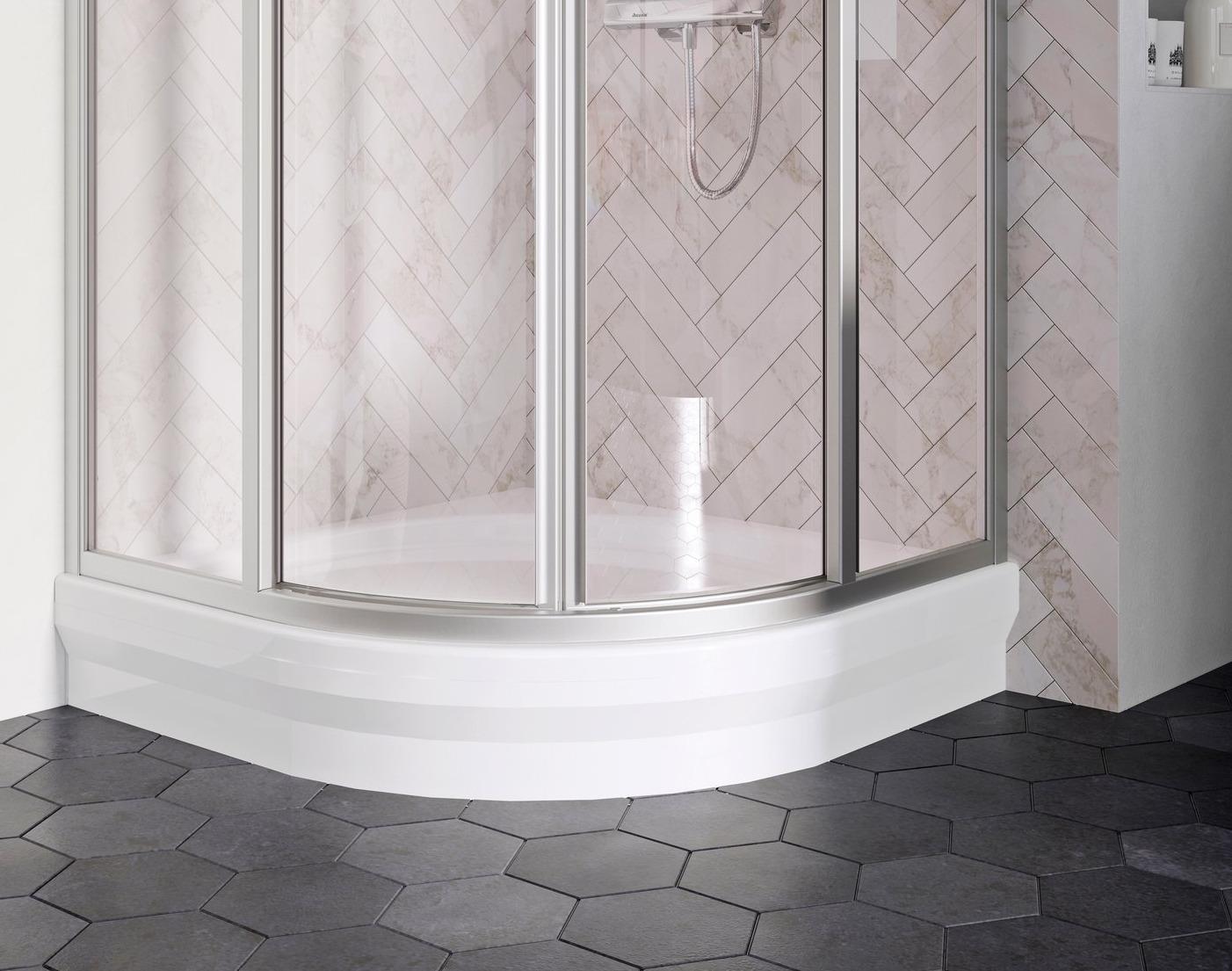 Поддон для душа Ravak Elipso EX A224401310 акриловый полукруглый 80x80x17,5 см (87176) - фото 5 Поддон для душа Ravak Elipso EX A224401310 акриловый полукруглый 80x80x17,5 см (87176) - фото 5