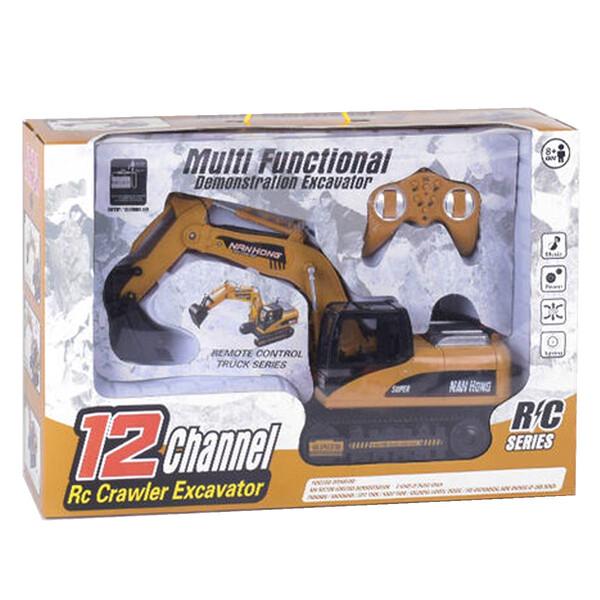 Экскаватор на радиоуправлении Jia Yu Toy с ковшом со звуком и подсветкой (58850) - фото 3 Экскаватор на радиоуправлении Jia Yu Toy с ковшом со звуком и подсветкой (58850) - фото 3