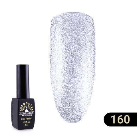 Гель-лак Global Fashion Black elite 160