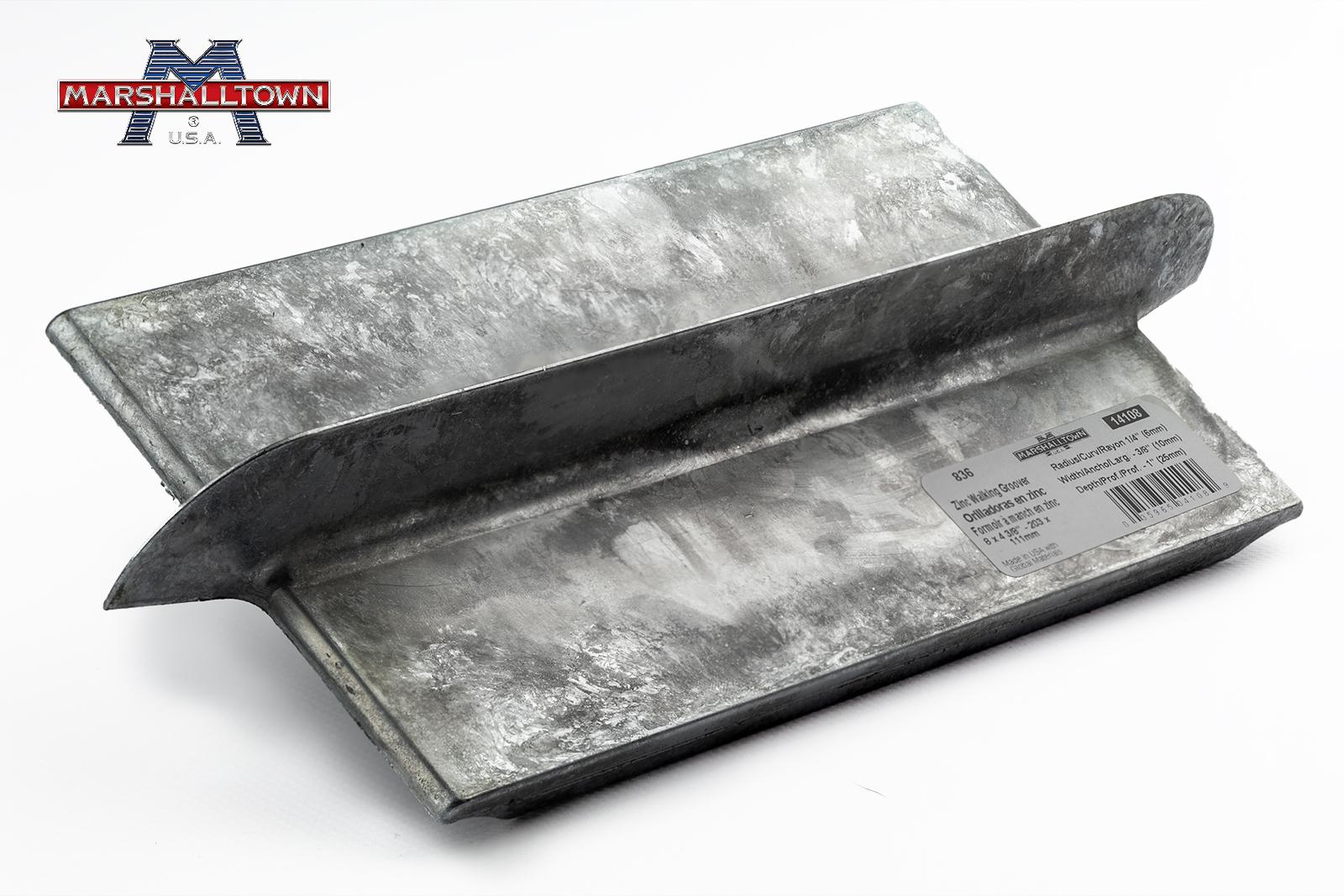 Швонарізник для бетону Marshalltown під подовжувач з цинку 203х111 мм (14108) - фото 3 Швонарізник для бетону Marshalltown під подовжувач з цинку 203х111 мм (14108) - фото 3