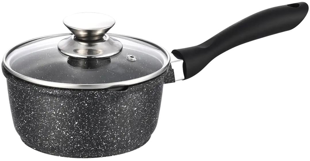 Ковш Gusto Marble 1,3 л с крышкой 16 cм (GT-2404-16)