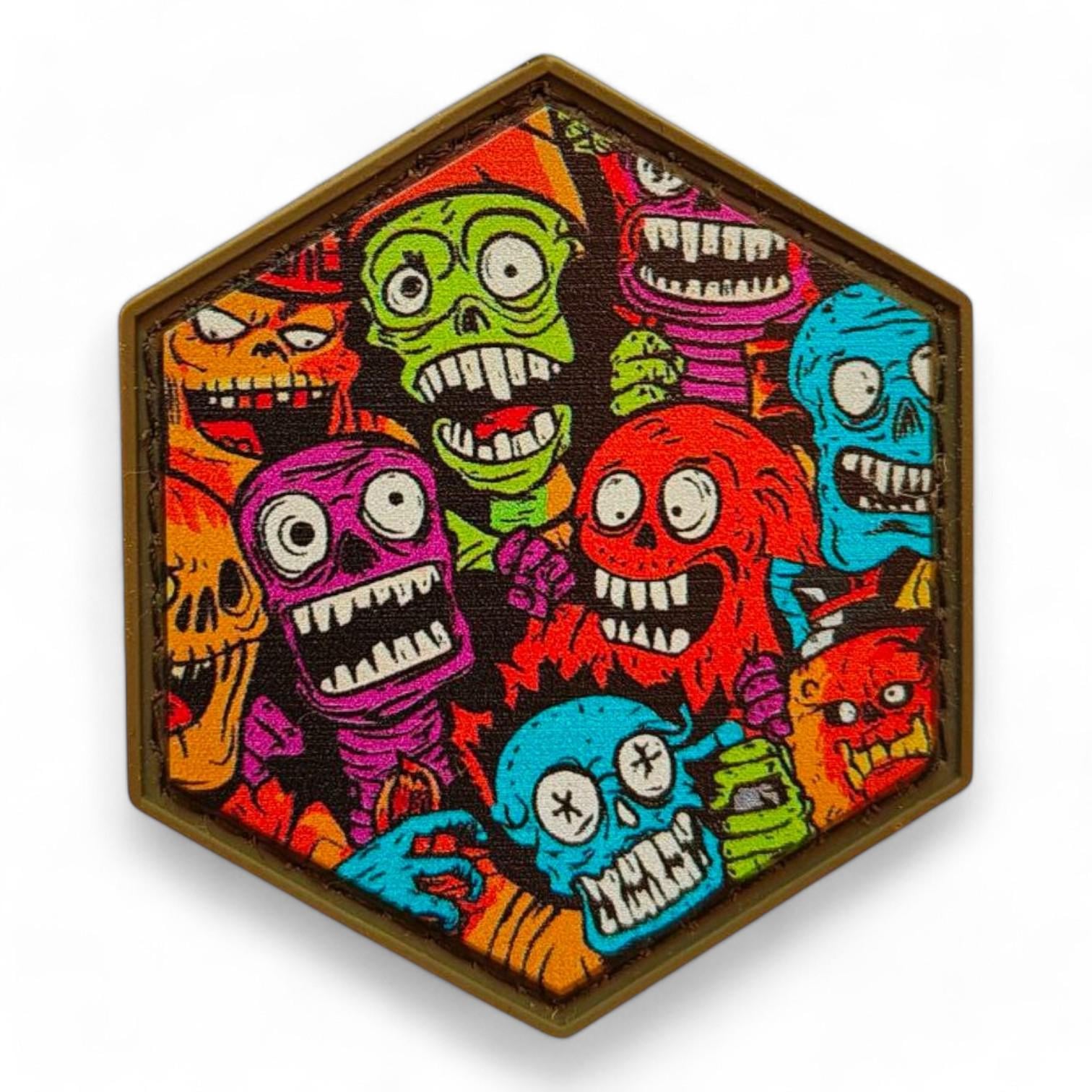 Патч-шеврон Зомби на липучке (22889053)