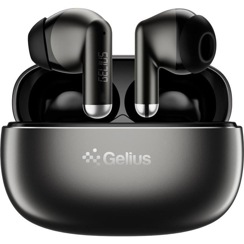 Наушники беспроводные TWS Gelius MaxBuds 2 GP-TWS025X Gun Metal (99050)