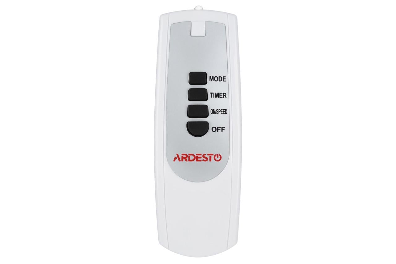 Вентилятор підлоговий ARDESTO 40 см 45 Вт пульт ДК Білий (FN-R1608RW) - фото 6