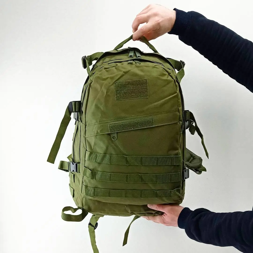 Рюкзак тактичний Tactical Raid похідний 40 л Olive (601-olive) - фото 3 Рюкзак тактичний Tactical Raid похідний 40 л Olive (601-olive) - фото 3