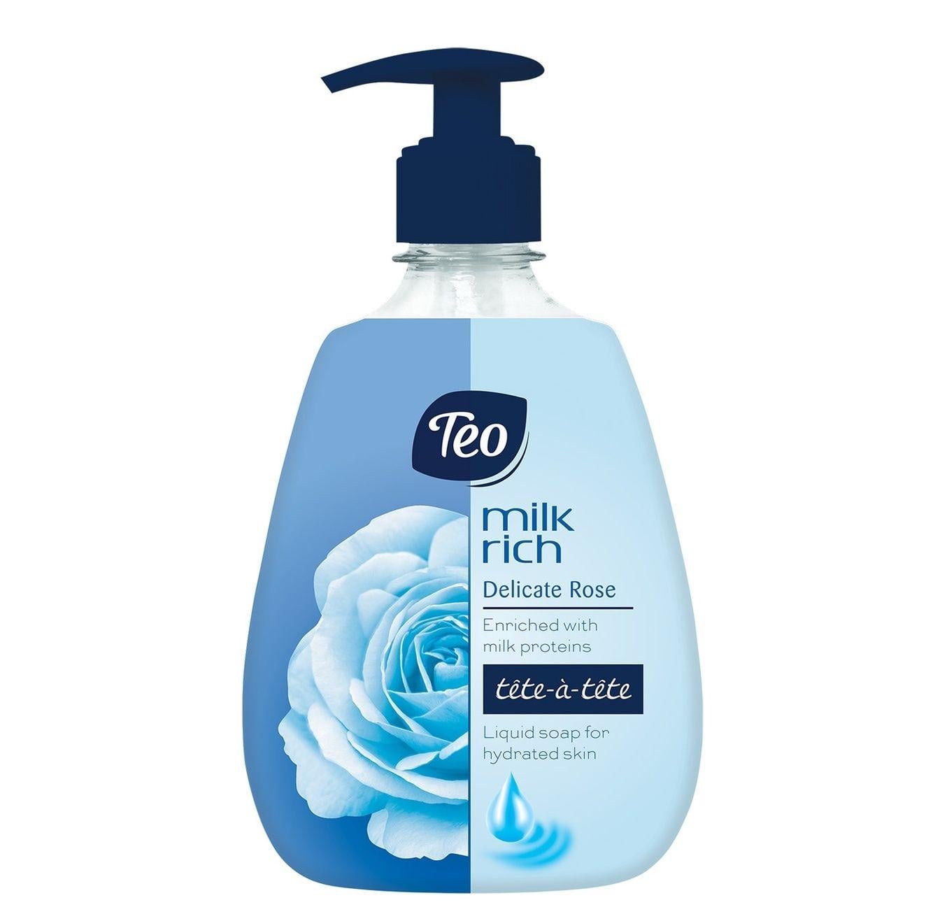Мыло жидкое TEO Rich Milk Delicate Care 400 мл (4171)