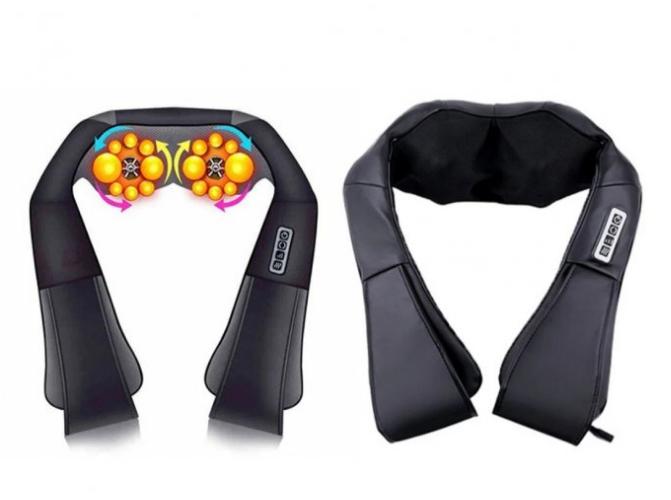 Массажер для шеи/плеч и спины А-785 Черный (7850) - фото 7 Массажер для шеи/плеч и спины А-785 Черный (7850) - фото 7