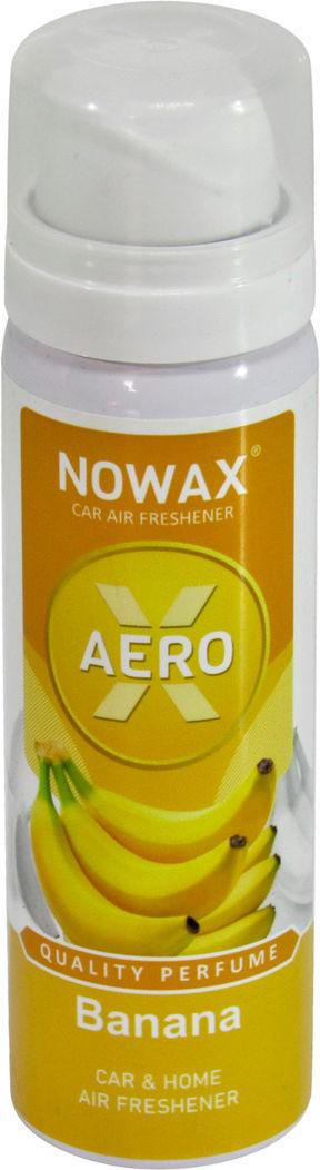 Ароматизатор для авто Nowax X Aero Banana на зеркало 75 мл (NX06515)