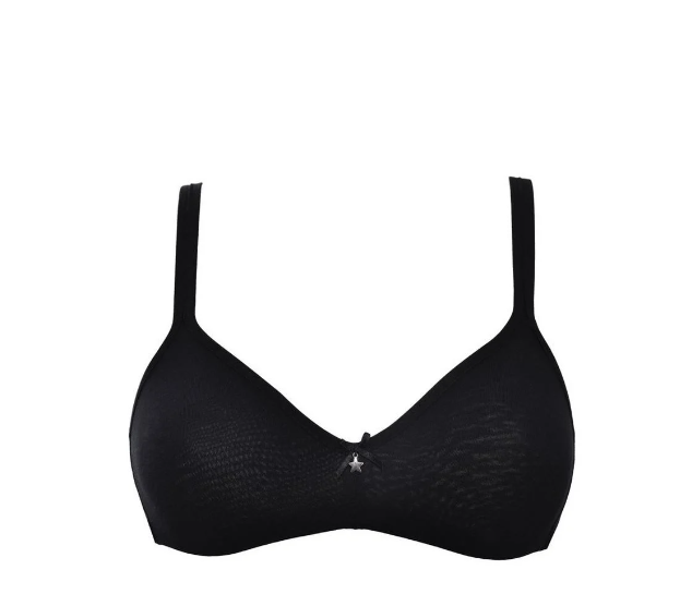 Бюстгальтер м'який бавовняний Sielei 1450 Nero 75B Чорний (1686159146)