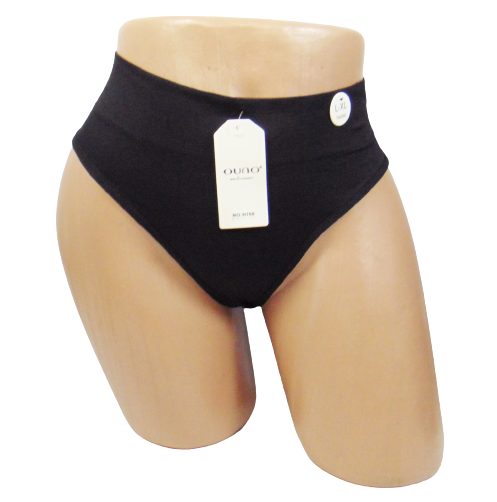 Женские трусики бикини Ouno 768 с утяжкой S-M Черный (1679577554)